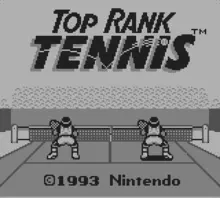 Image n° 1 - screenshots  : Top Ranking Tennis